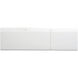 Miles White Outdoor Modular, 2 Piece